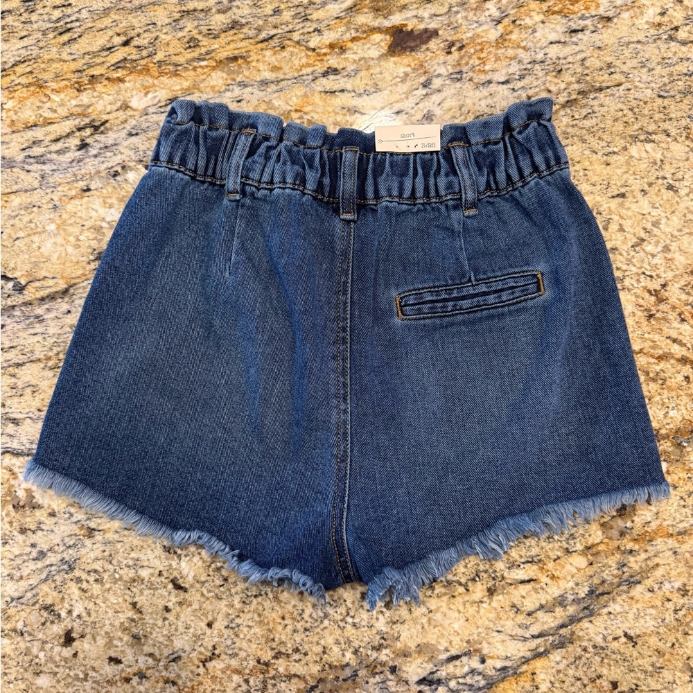 Banjara Juniors Blue Jean Shorts Size 3/25 Hippie Boho Festival Western - Picture 2 of 12